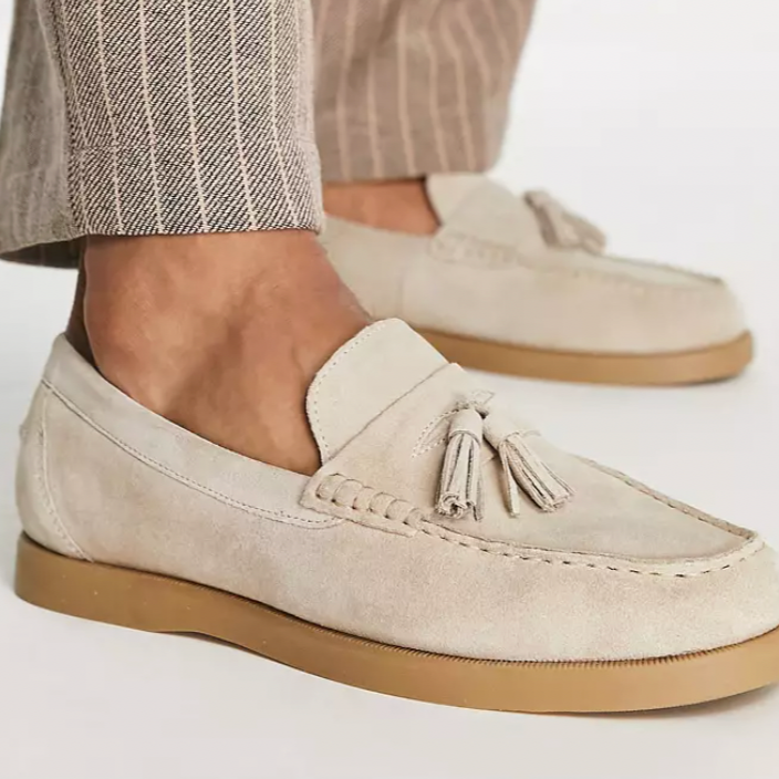 Classic Men's Suede Loafers