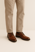 Classic Oxford shoes made of smooth leather