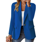 Kobiety Casual Blazer z Długim Rękawem 5