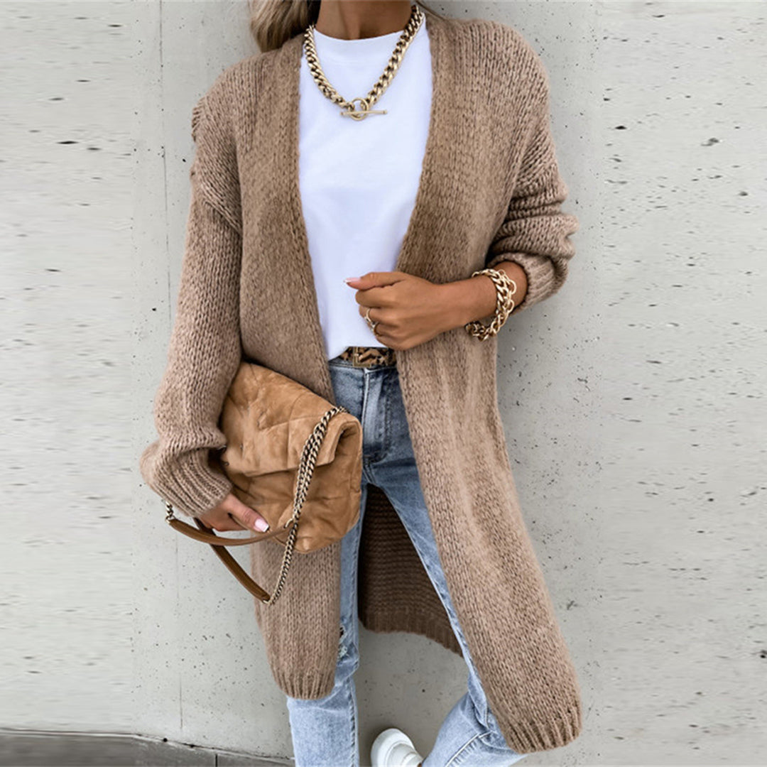 Lange Strickjacke Damen - Vielseitiger Cardigan für Jeden Anlass 11