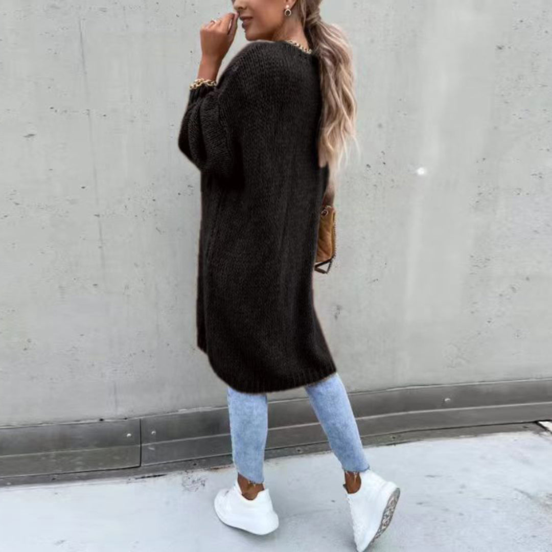 Lange Strickjacke Damen - Vielseitiger Cardigan für Jeden Anlass 6