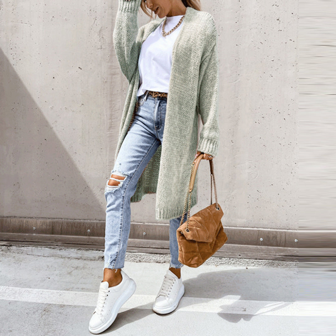 Lange Strickjacke Damen - Vielseitiger Cardigan für Jeden Anlass 8