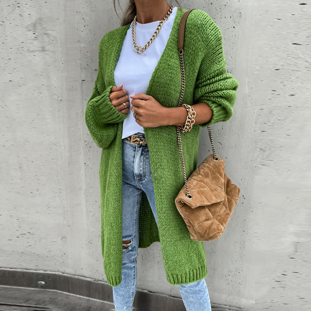 Lange Strickjacke Damen - Vielseitiger Cardigan für Jeden Anlass 9