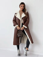 Langer Winter Mantel Damen – Eleganter Übergangsmantel 5