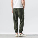 Lightweight Men's Comfort Trousers made of Cotton and Linen