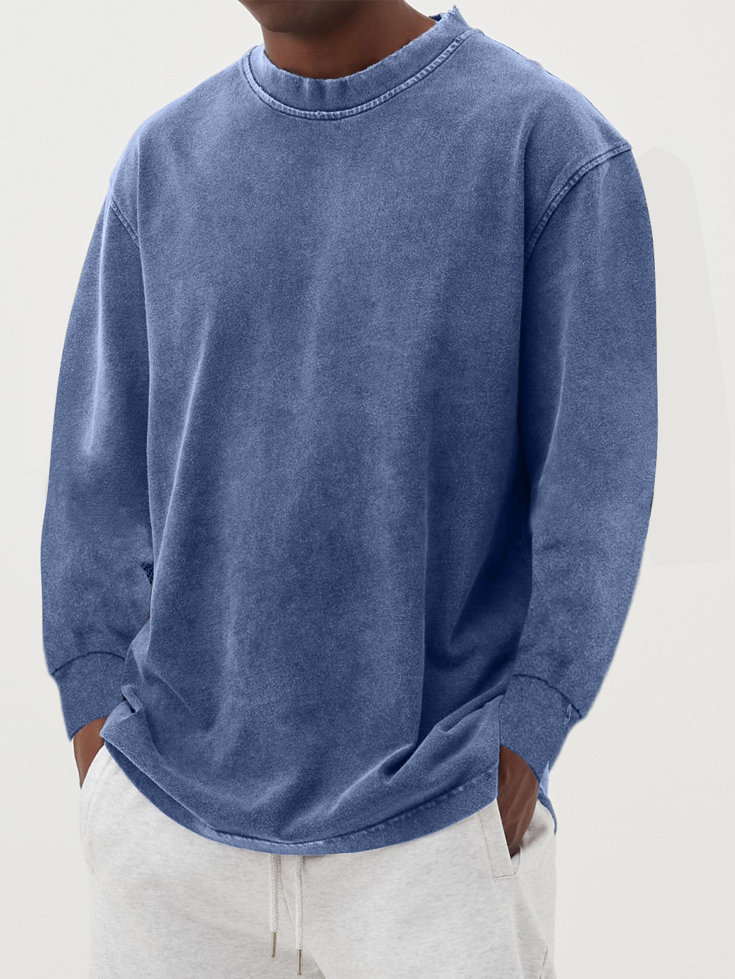 Männer Oversized Pullover für lässige Anlässe 2