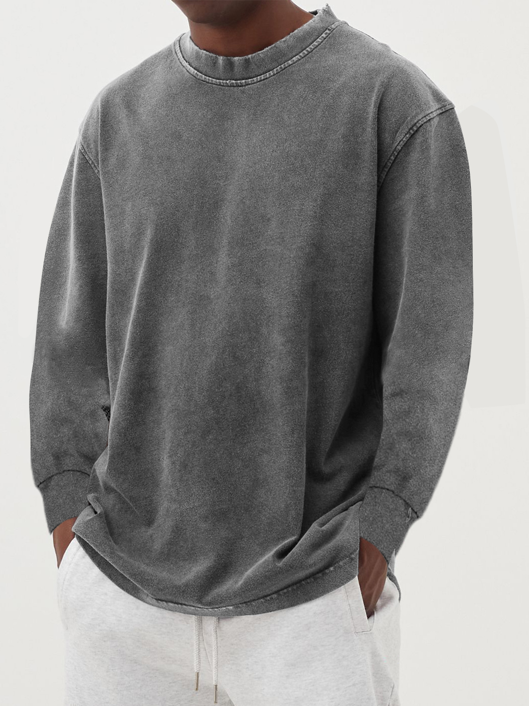 Männer Oversized Pullover für lässige Anlässe 3