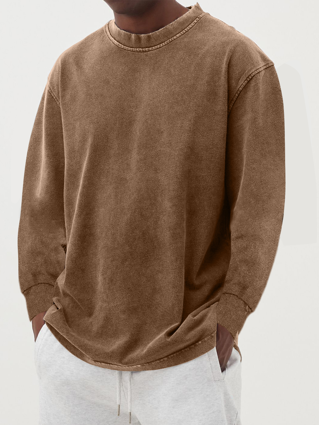 Männer Oversized Pullover für lässige Anlässe 4