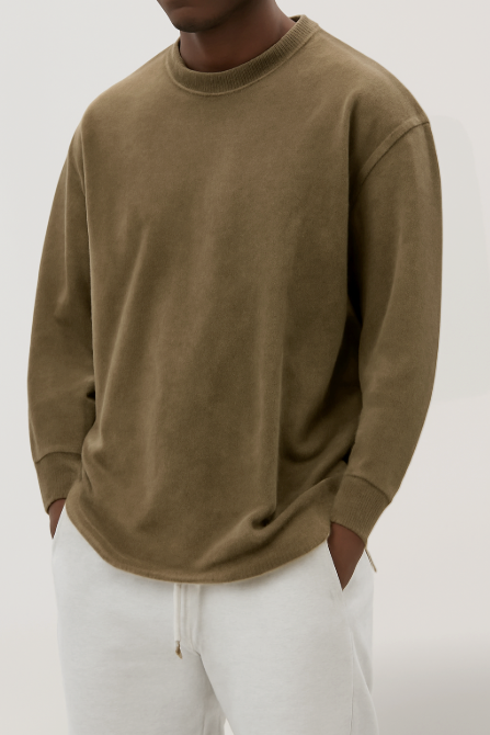 Männer Oversized Pullover für lässige Anlässe 7