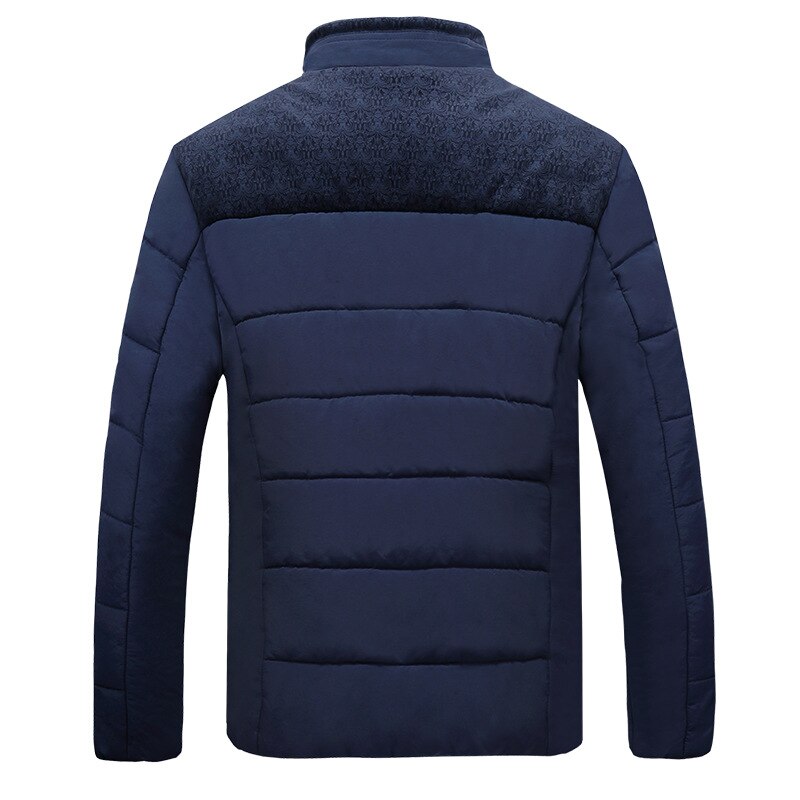 Männer Pufferjacke mit Stehkragen für den Herbst 1