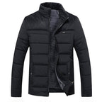 Männer Pufferjacke mit Stehkragen für den Herbst 3