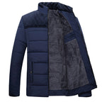 Männer Pufferjacke mit Stehkragen für den Herbst 4
