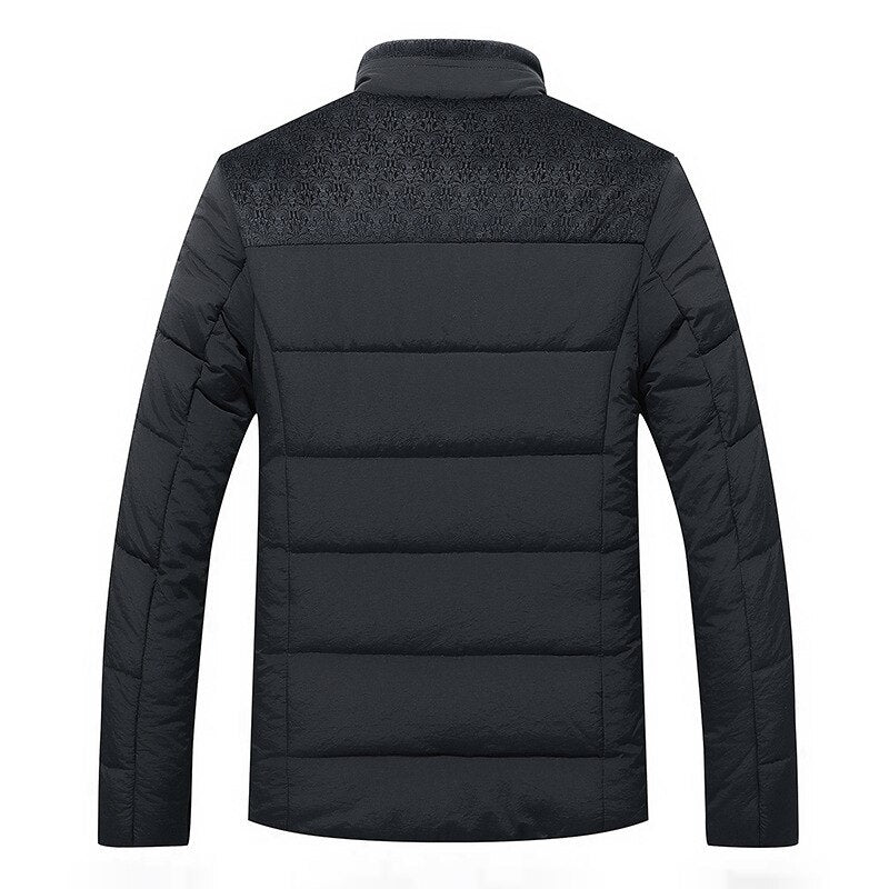 Männer Pufferjacke mit Stehkragen für den Herbst 5