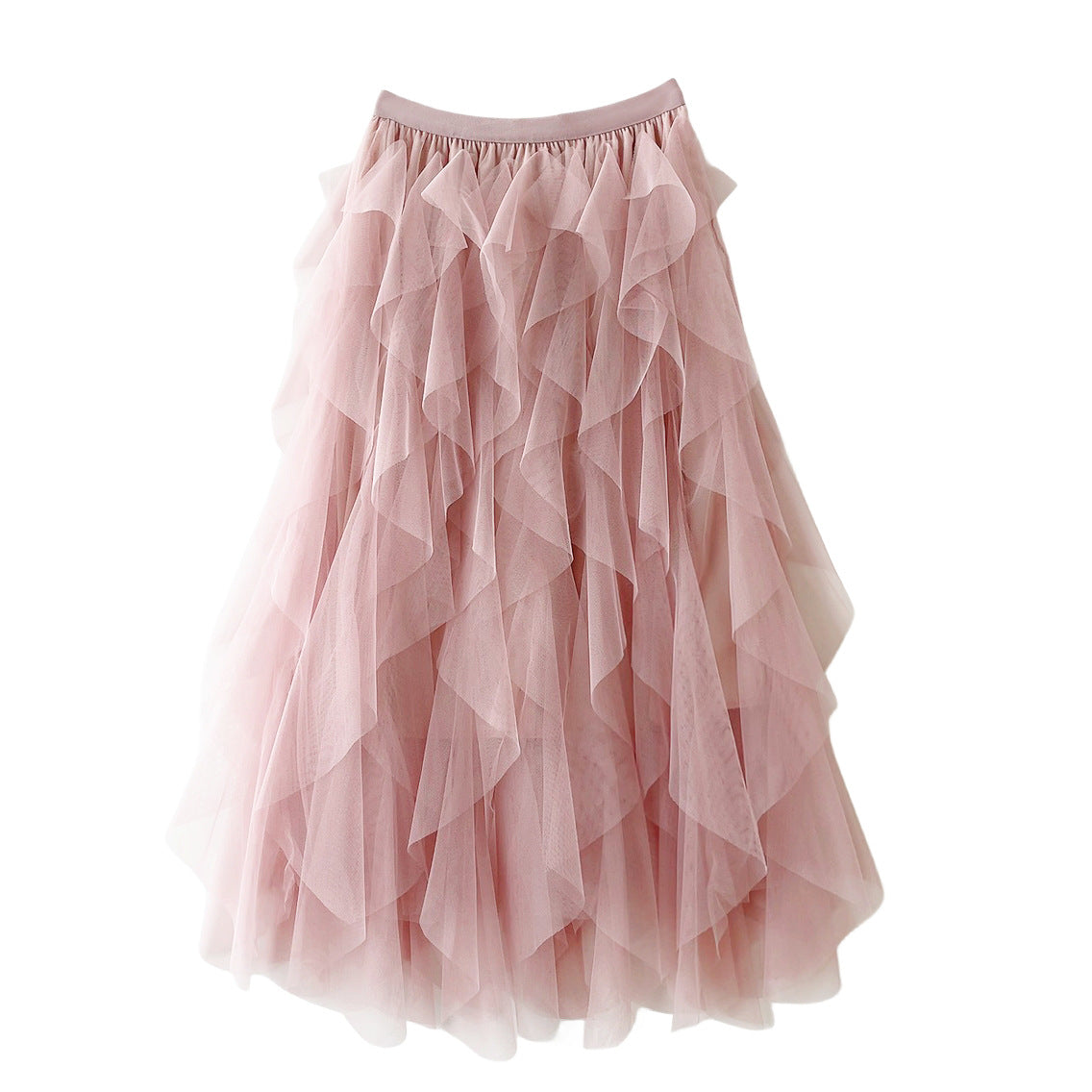 Layered tulle skirt for women