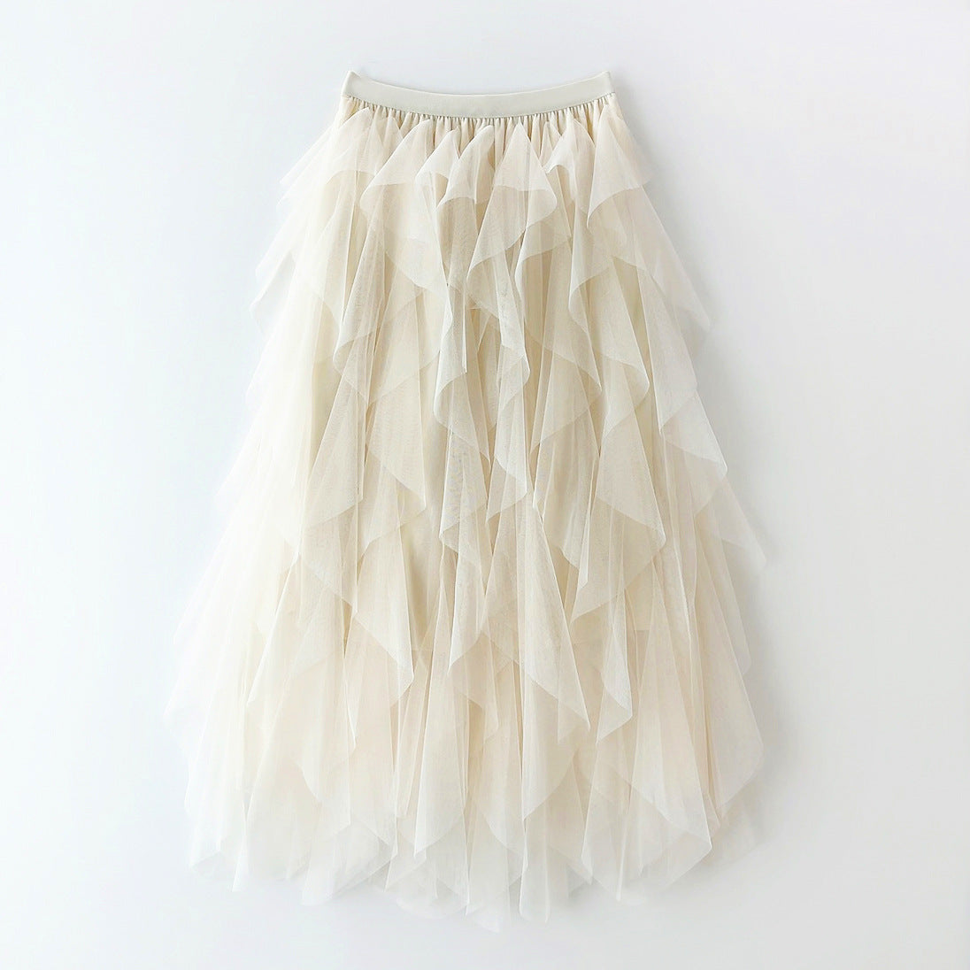 Layered tulle skirt for women