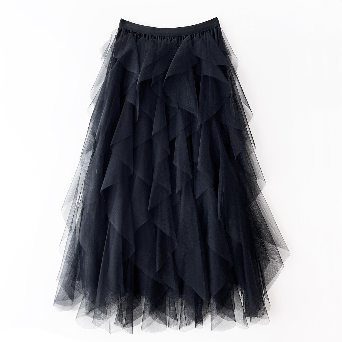 Layered tulle skirt for women