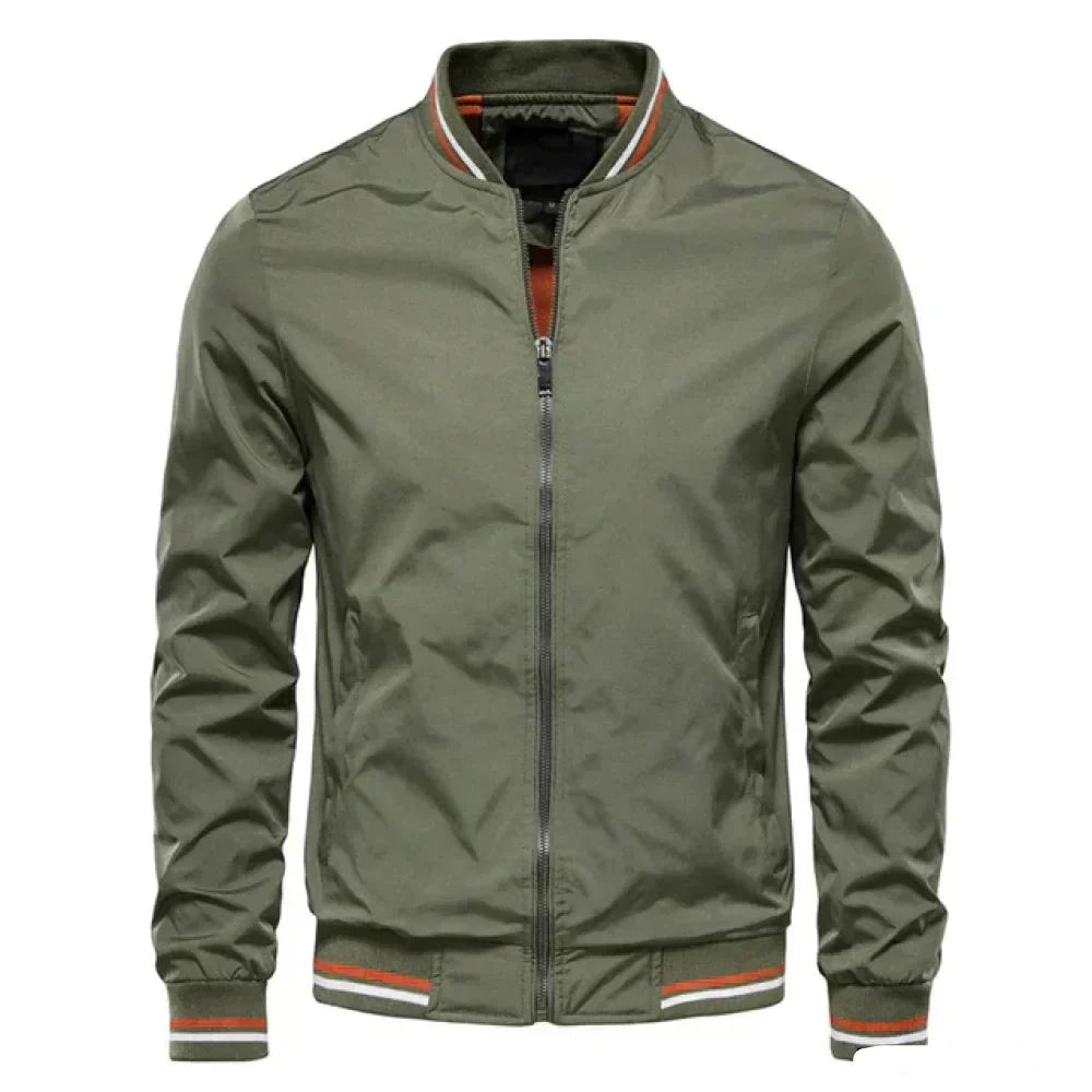 Męska Lekka Kurtka Bomber - Sportowa i Elegancka Odzież Wierzchnia 1