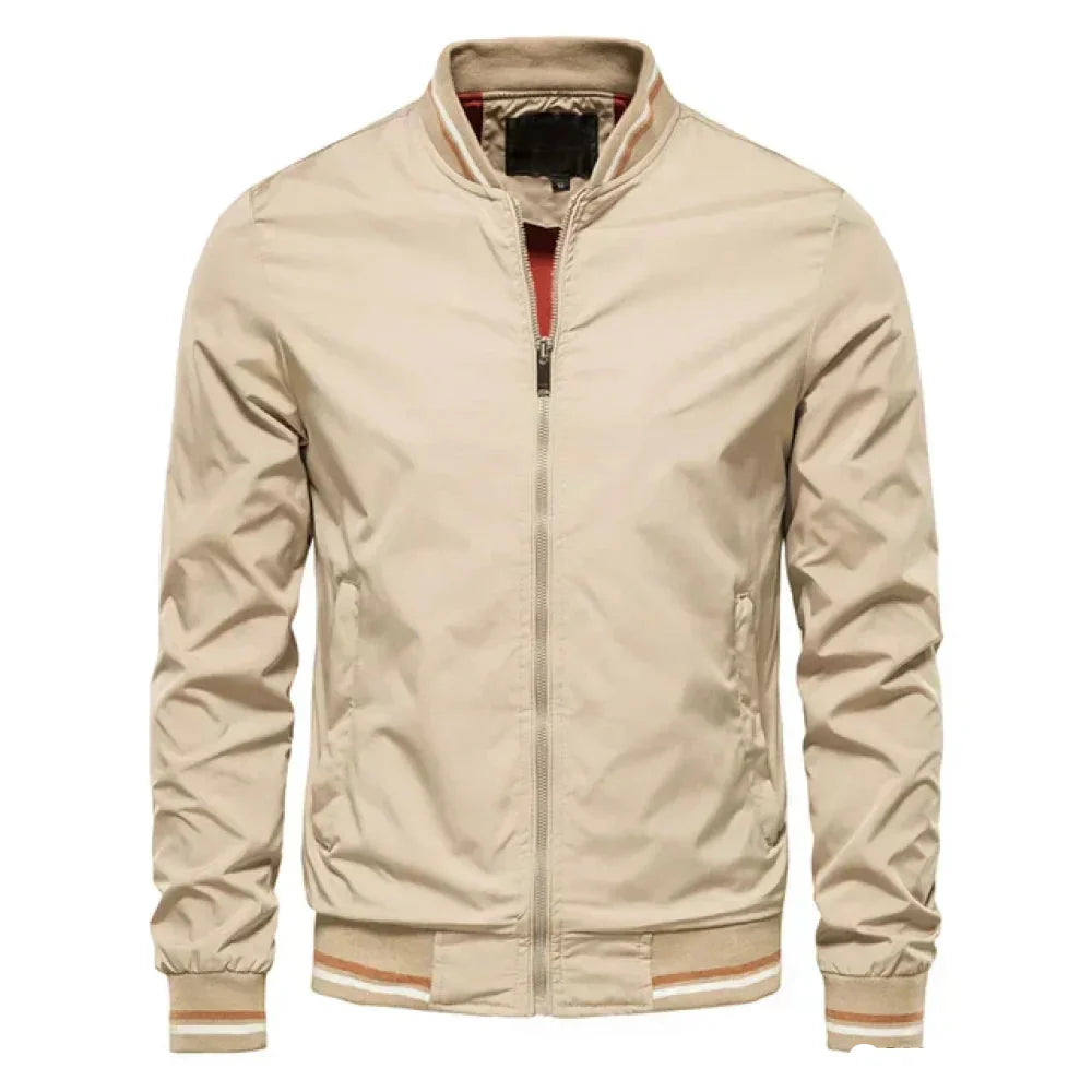 Męska Lekka Kurtka Bomber - Sportowa i Elegancka Odzież Wierzchnia 7