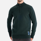 Męski Sweter z Kwartowym Zamkiem - Stylowy i Komfortowy 5