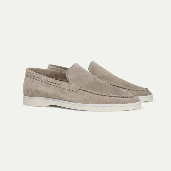 Męskie Loafersy Zamszowe Eleganckie Buty Casual 0