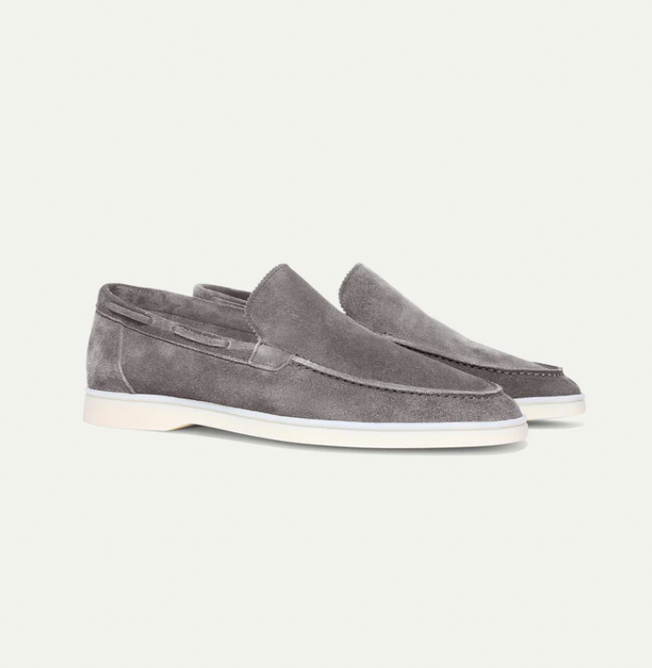 Męskie Loafersy Zamszowe Eleganckie Buty Casual 2