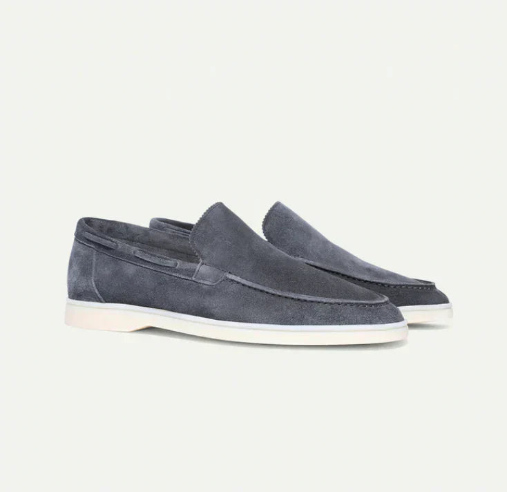 Męskie Loafersy Zamszowe Eleganckie Buty Casual 6
