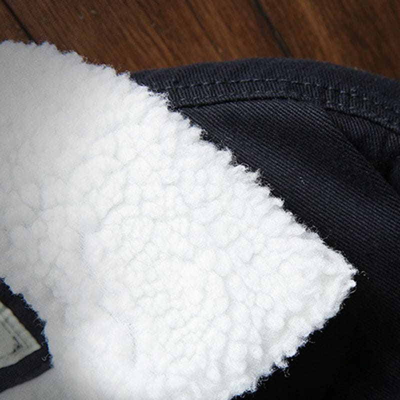 Modern denim jacket for men made of high-quality denim