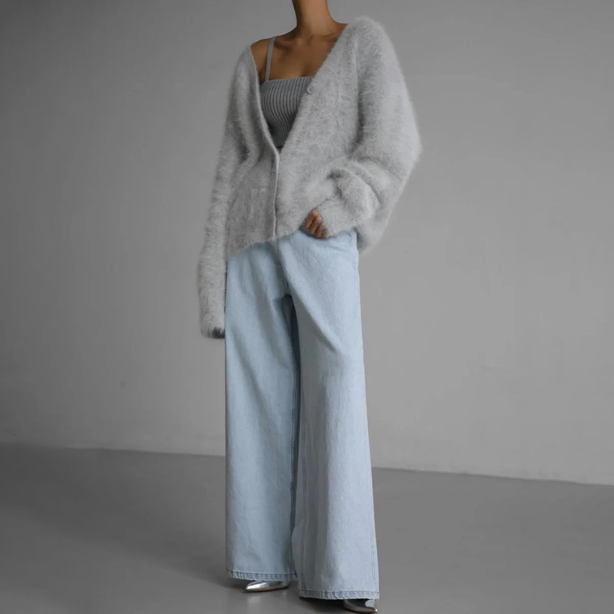 Sweter Damski Celeste - Elegancki Sweter z Wełny 5
