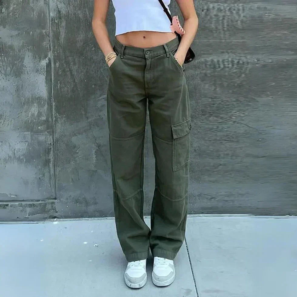 Trendige Cargohose für Damen