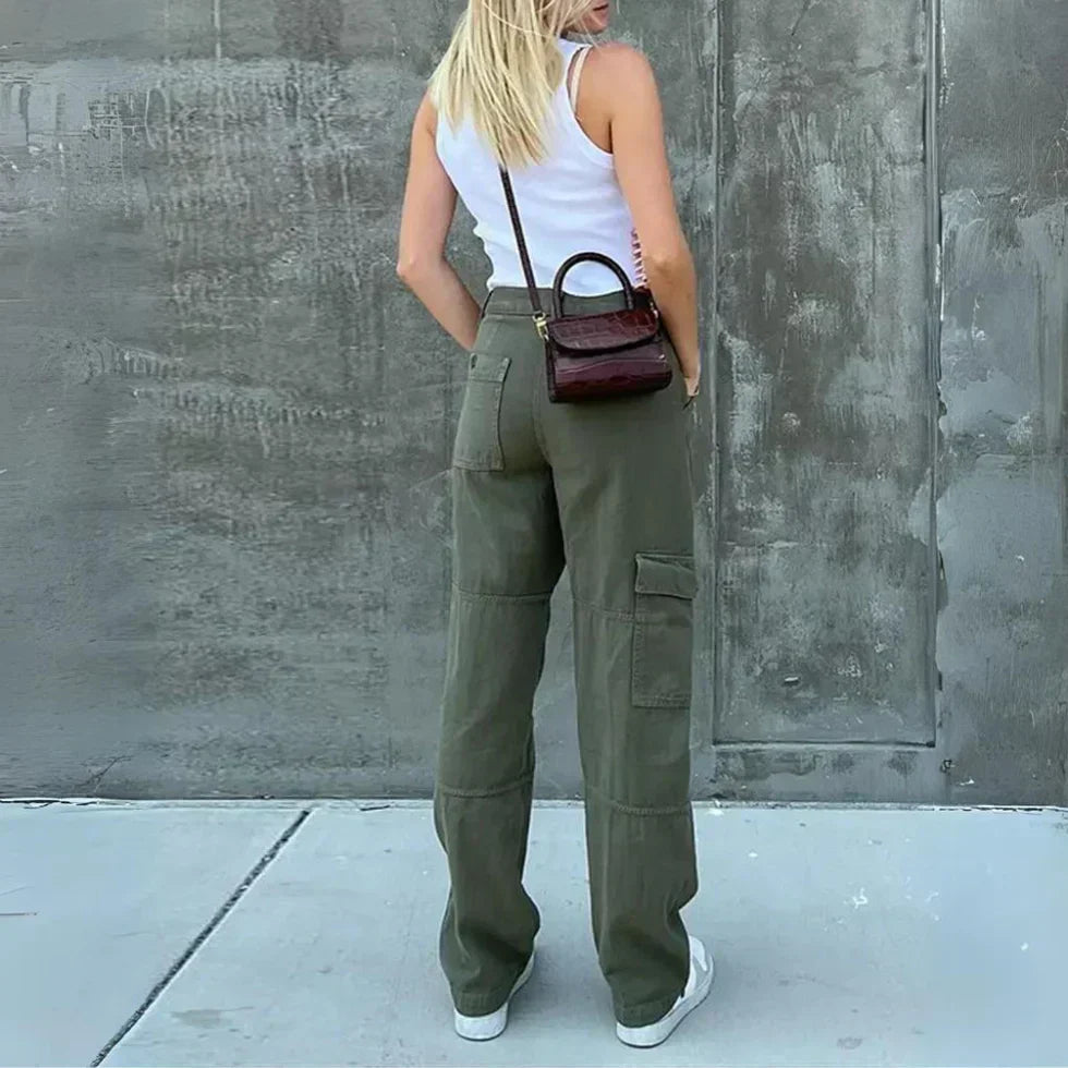 Trendige Cargohose für Damen