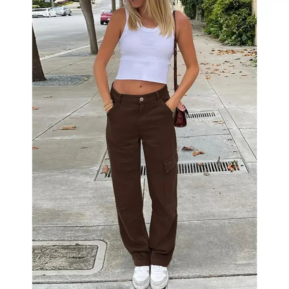 Trendige Cargohose für Damen