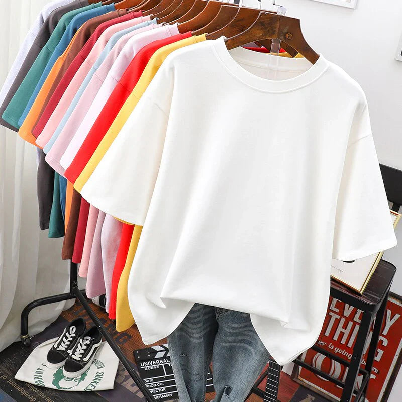 Plus Size Cotton T-Shirt for Women