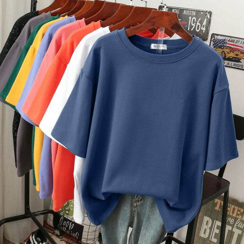 Plus Size Cotton T-Shirt for Women