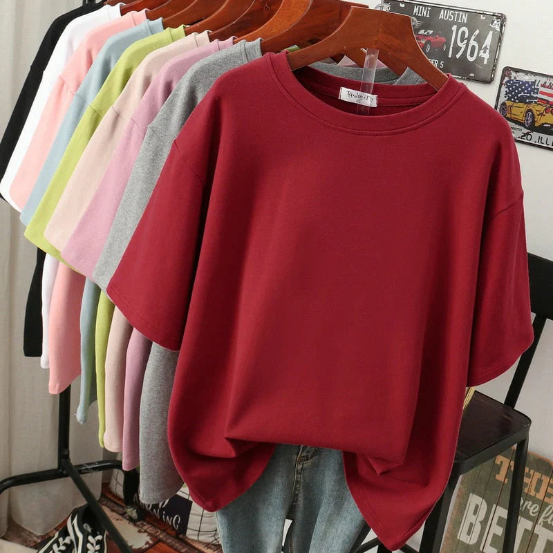Plus Size Cotton T-Shirt for Women