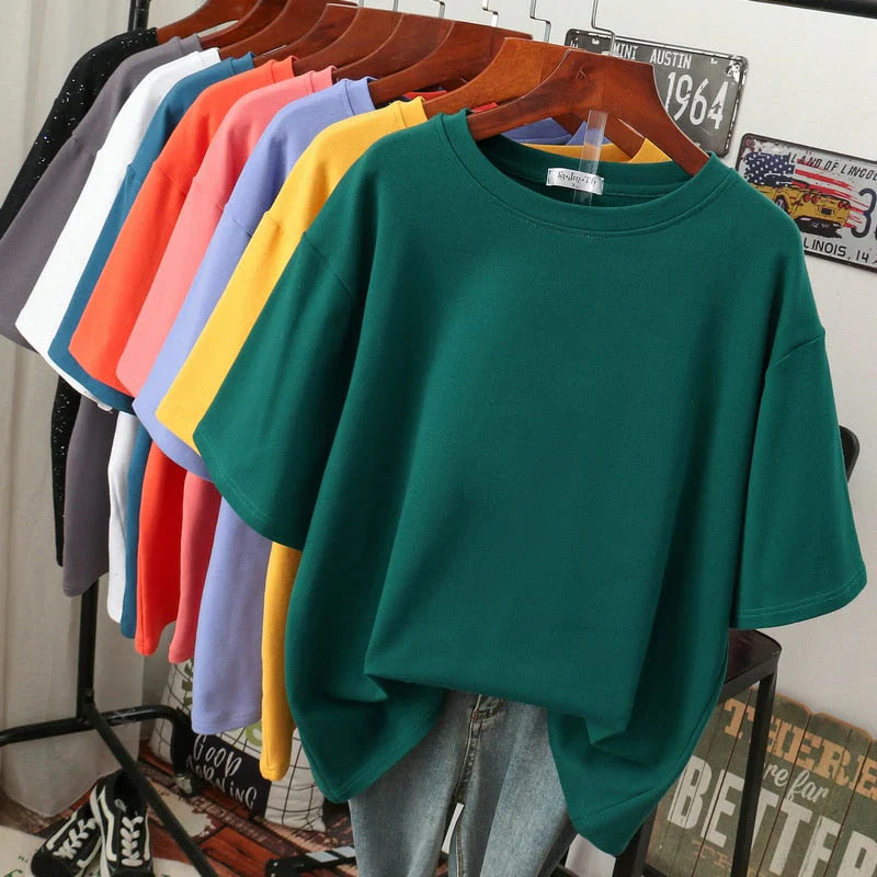 Plus Size Cotton T-Shirt for Women