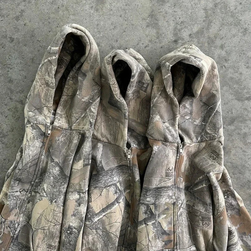 Unisex Hoodie mit Camouflage-Muster 1