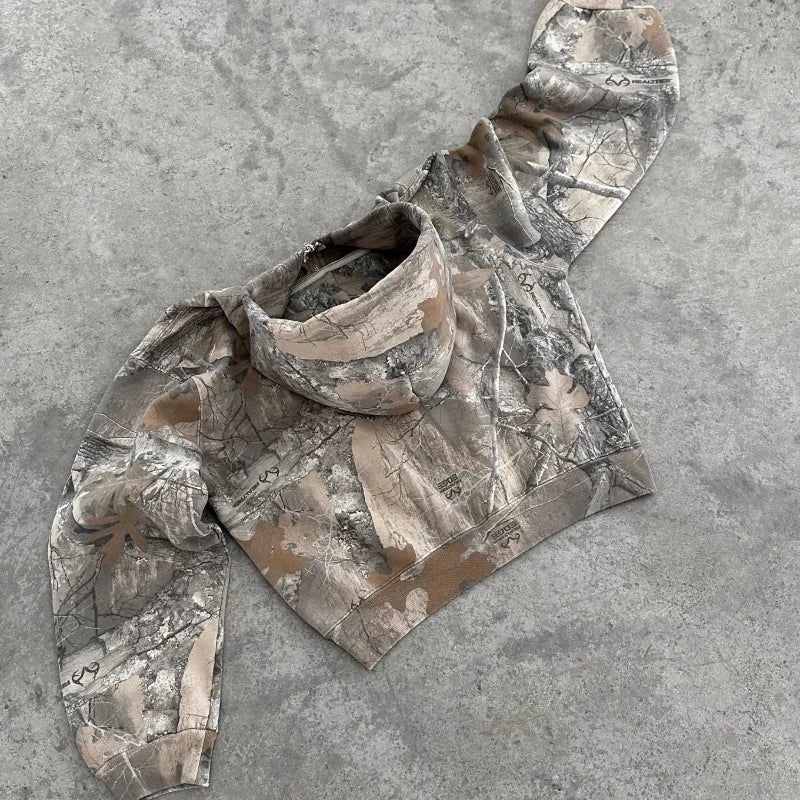 Unisex Hoodie mit Camouflage-Muster 3