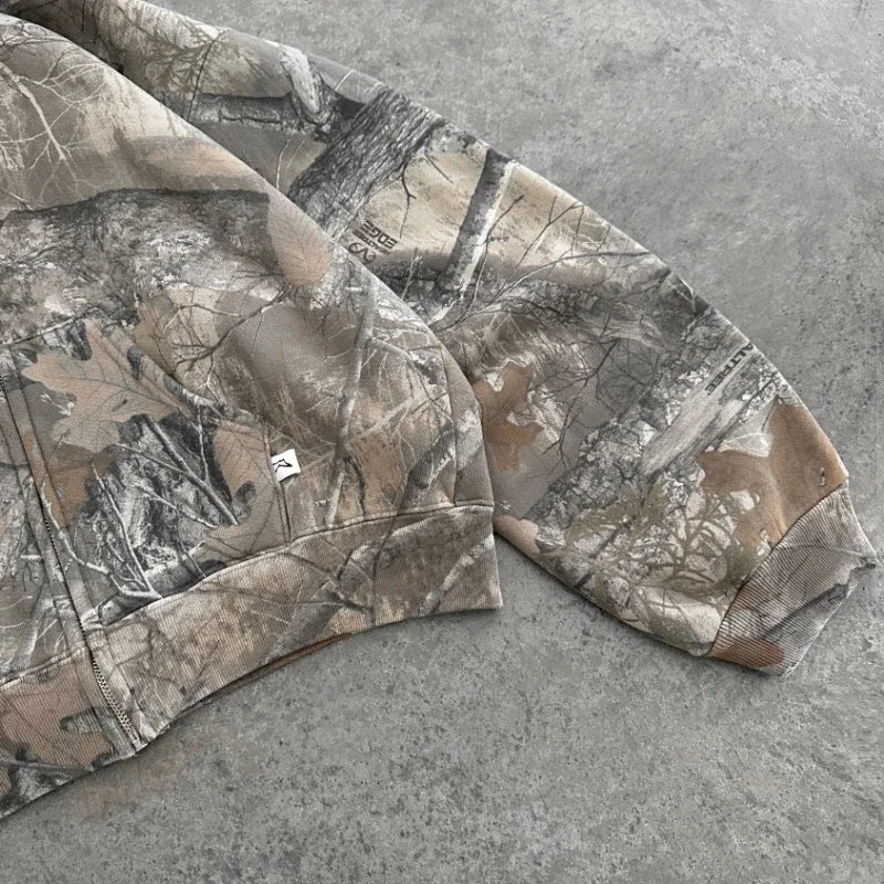 Unisex Hoodie mit Camouflage-Muster 4