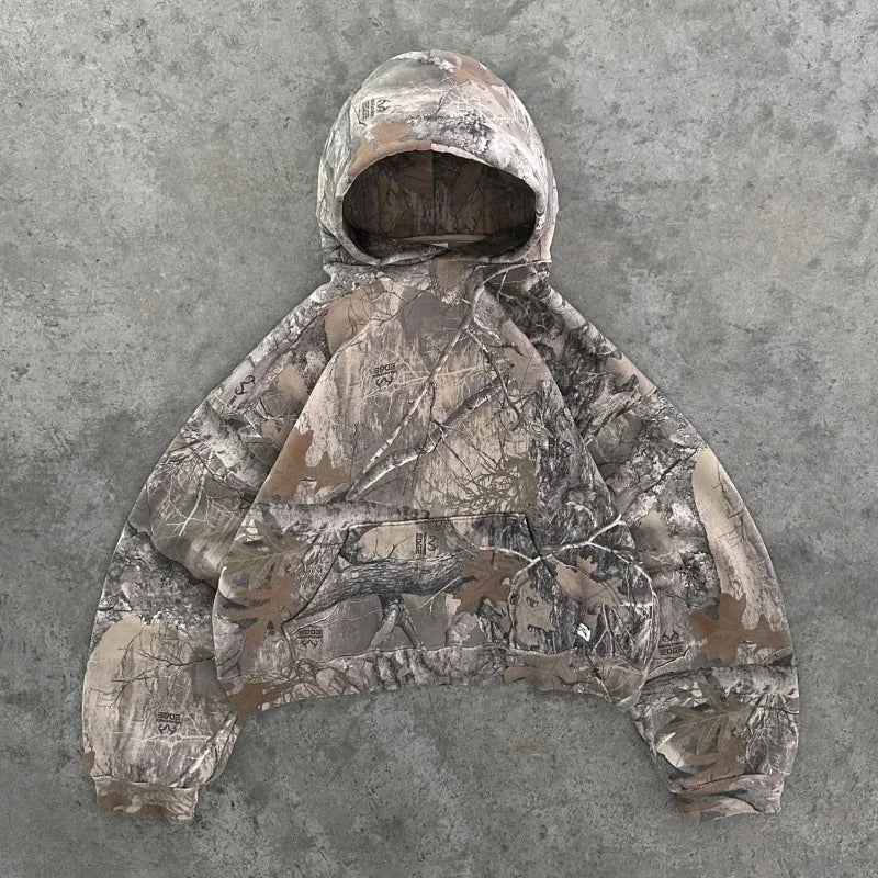 Unisex Hoodie mit Camouflage-Muster 6
