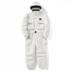 Waterproof ski suit for adults with insulating warmth and breathable material