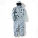 Waterproof ski suit for adults with insulating warmth and breathable material